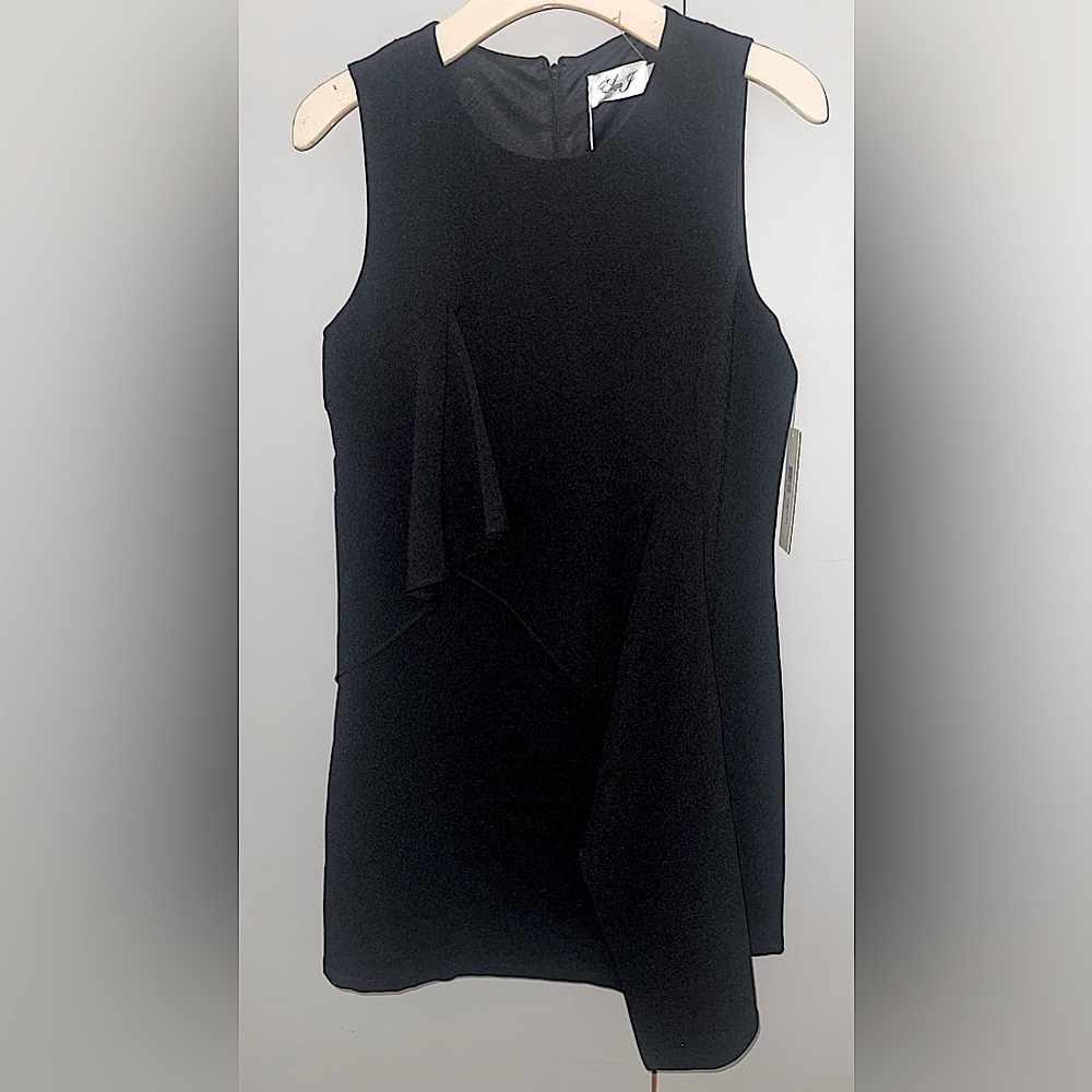 Black mini dress